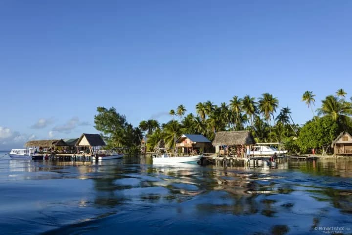 Tetamanu Village et Sauvage Tetamanu Village et Sauvage