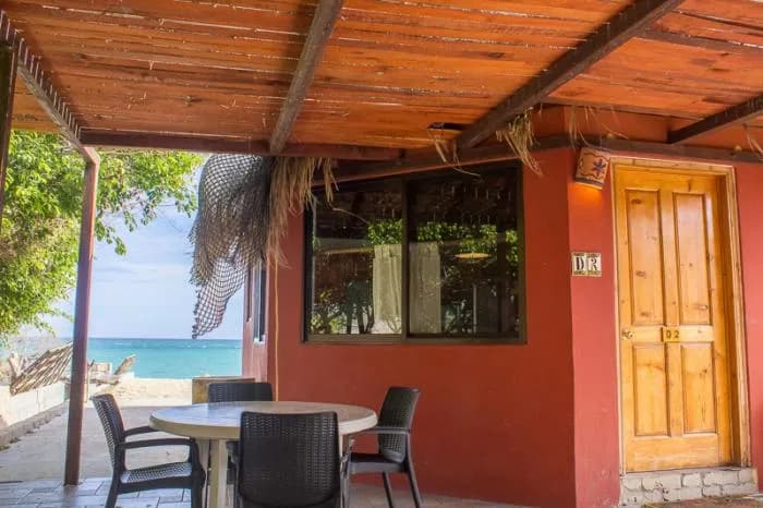 Terrace with a partial ocean view Terrace with a partial ocean view