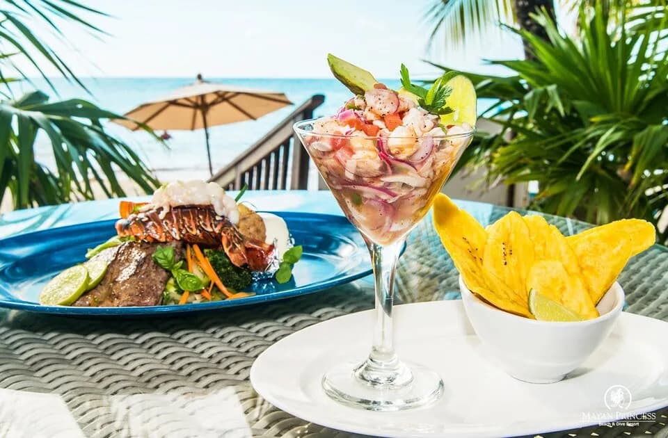 Food at Maya Princess Roatan Food at Maya Princess Roatan
