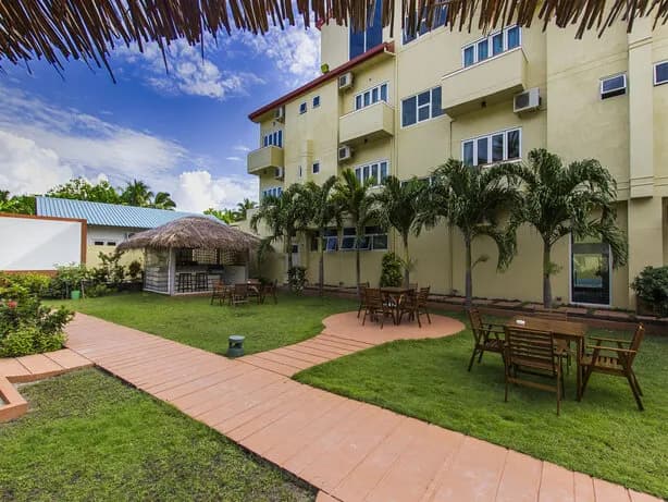 Gardens and exterior facade Gardens and exterior facade