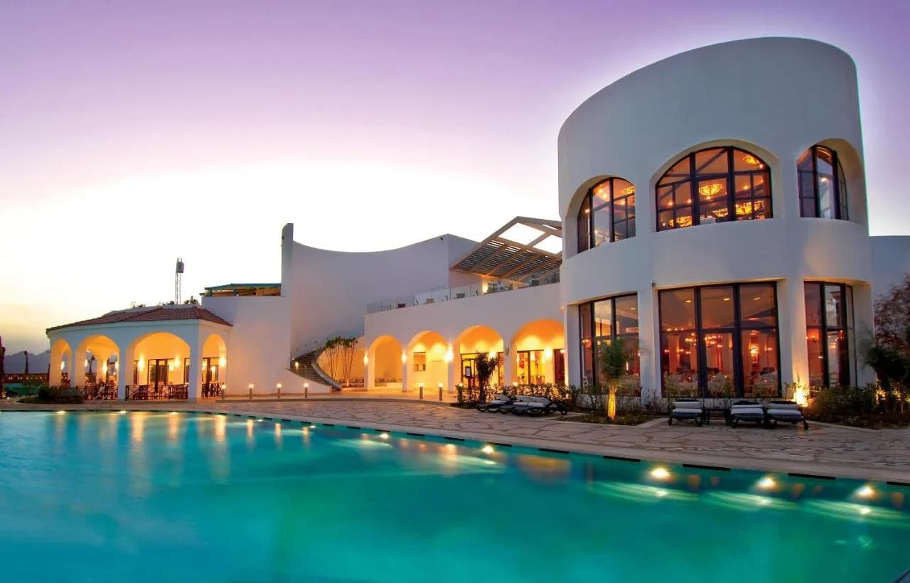 Sunset at Reef Oasis Blue Bay Resort Sunset at Reef Oasis Blue Bay Resort