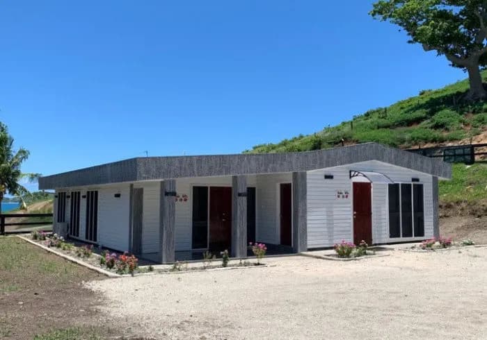 Vale Viti A with green hills in the background Vale Viti A with green hills in the background
