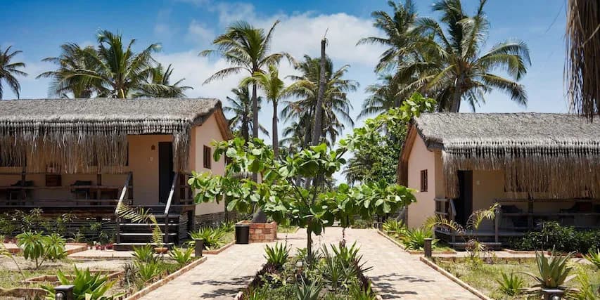 Tilak Lodge accommodations surrounded by green pathways Tilak Lodge accommodations surrounded by green pathways