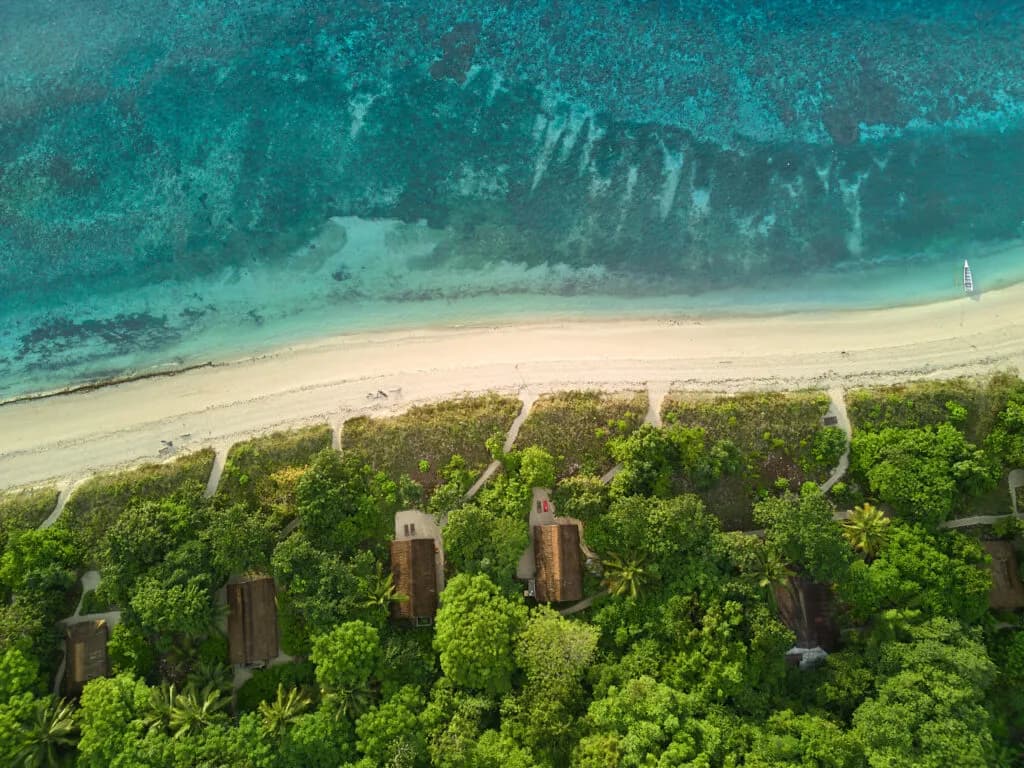 Aerial View of Alor Divers Eco Resort Aerial View of Alor Divers Eco Resort