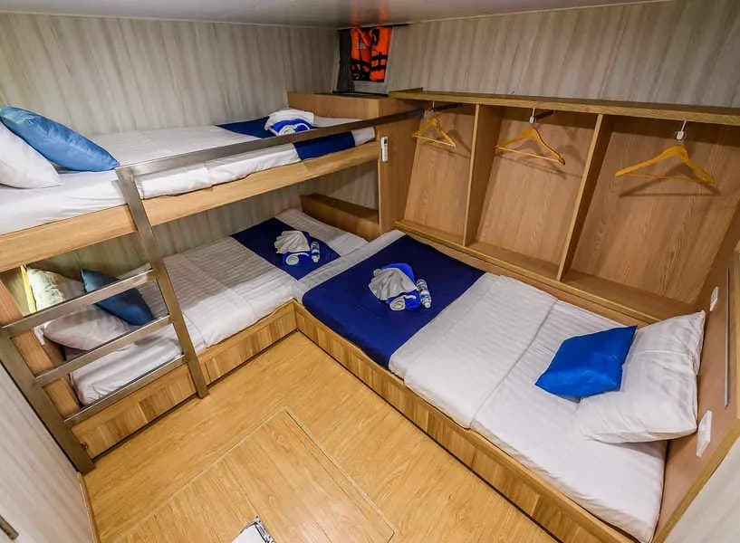 Andaman Triple Cabin - image Andaman Triple Cabin - image