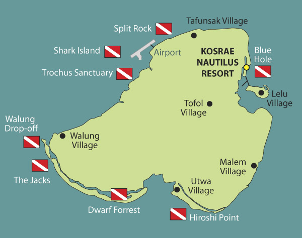 Kosrae Nautilus Resort Reviews & Specials - Bluewater Dive Travel