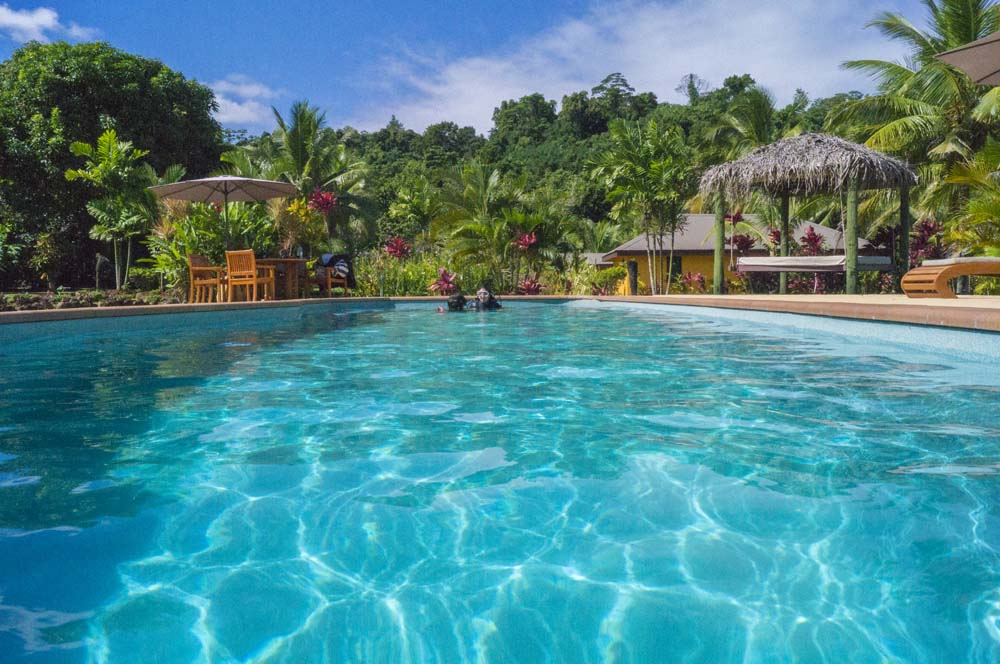 Waidroka Resort swimming pool