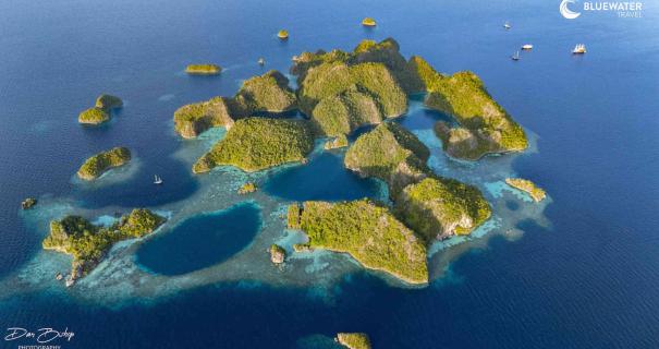 The beautiful islands of Raja Ampat