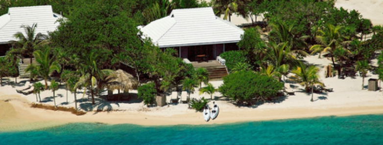 Barefoot Cay Resort aerial view