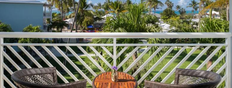 Cozy balcony of the Deluxe Rooms