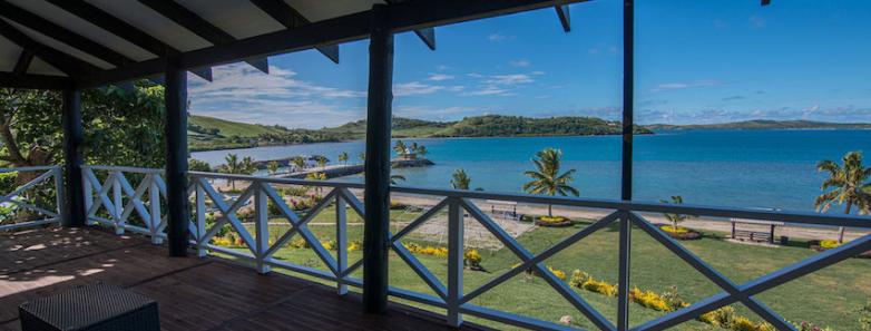 Beach Front Luxury Family Villa private balcony