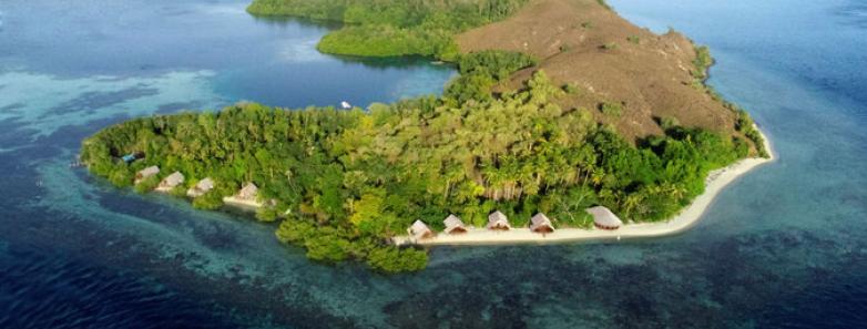 Kusu Island Resort Aerial View