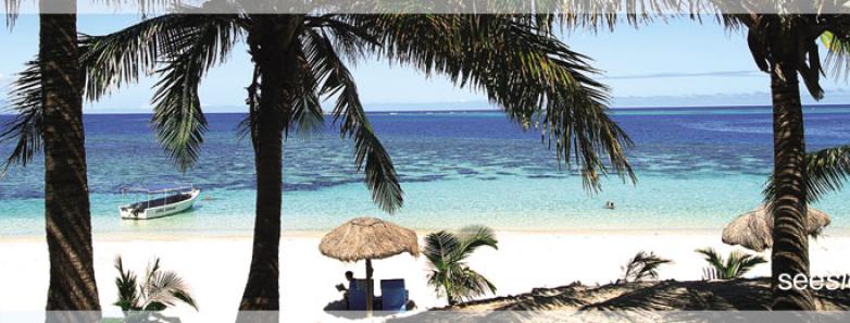 The Matamanoa beachfront