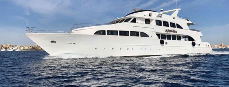 M/Y Aphrodite on the seas