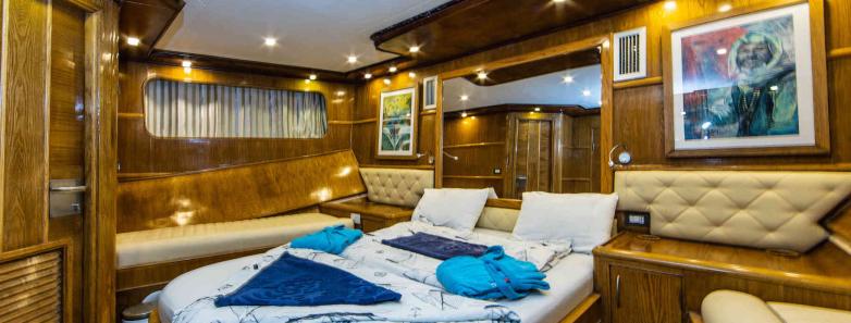 The luxurious Master Cabin