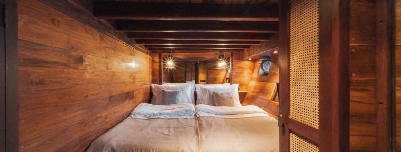 The Deluxe Cabin located below deck