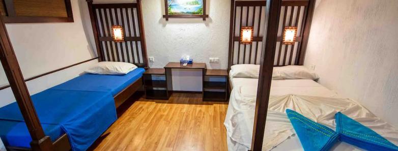 Double Twin Bed Accommodations with two beds