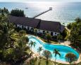 Kasai Village aerial view with swimming pool