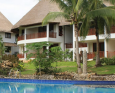  Building exteriors and a swimming pool at Amun Ini Beach Resort and Spa