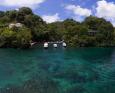 Aerial view of the Lembeh Resort