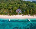 The Metita Beach and Dive Resort aerial view